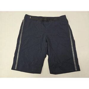 Rapha Mens Belted Blue Commuter Shorts Stretch Chino Cycling Bike Casual Sz 32